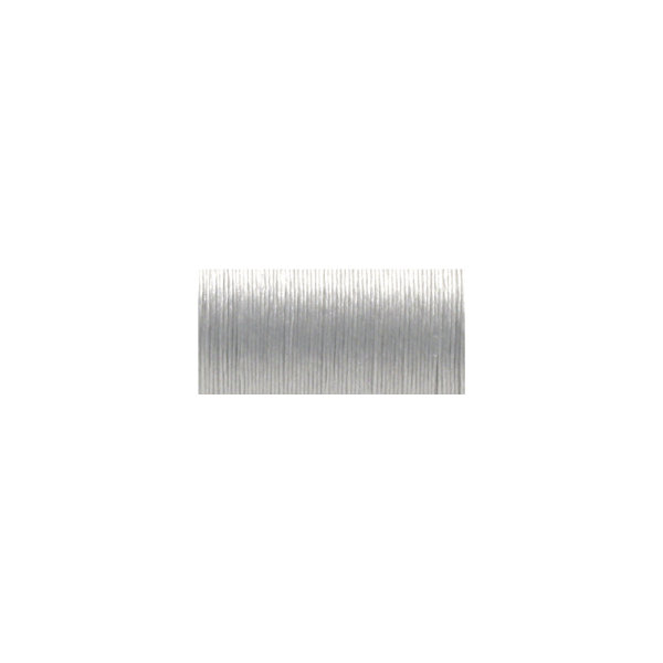 Aufreihgarn f.Delica-Rocailles, 0,27mm ø, Spule, SB-Btl 50m, silber