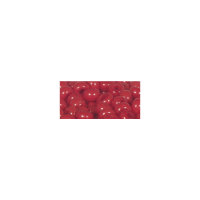 Rocailles, 2,6 mm ø, opak, Dose 17g, rot