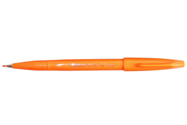 PENTEL Brush Sign Pen SES15C-F orange