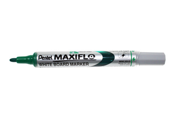 PENTEL Whiteboard Marker MAXIFLO 4mm MWL5S-D grün