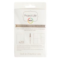 Project life fuse pockets 7,6x10,2cm