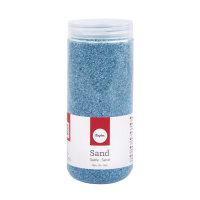 Sand, fein, 0,1-0,5mm, Dose 475ml, hellblau