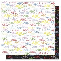 Scrapbooking-Papier ABC
