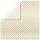Scrapbookingpapier Gold Foil Dots, 30,5x30,5cm, 180g/m2, elfenbein
