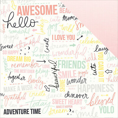 Scrapbookingpapier Yolo, 30,5x30,5cm, 150g/m2