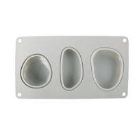Silikon-Giessform Steine gross, 14,5x26x3,5cm, 3 Formen,...
