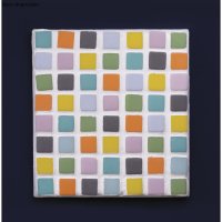 Silky Glas Mosaikmischung,matt, 1x1cm, (ca. 250 St.), Dose 500g, bunt