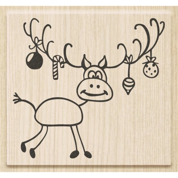 Holzstempel Rudolf