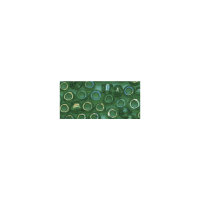 Rocailles, 2 mm ø, transp. gelüstert, Dose 17g, grün