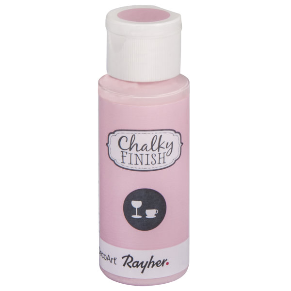 Chalky Finish for glass, Flasche 59ml, rosé