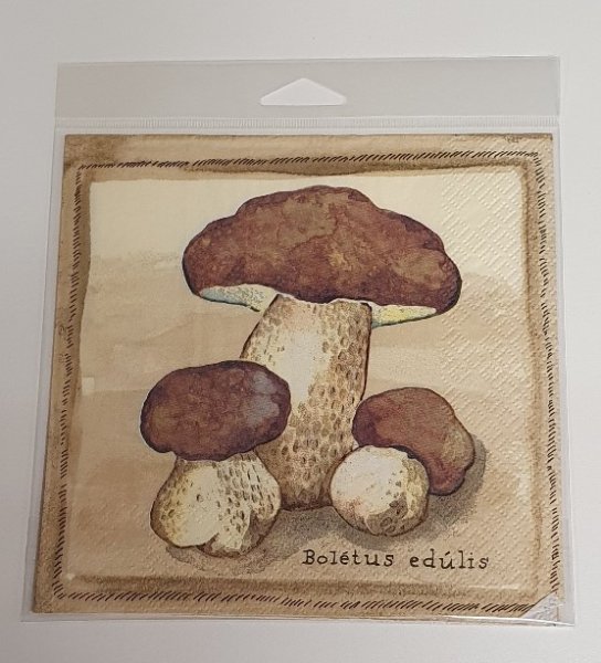 Serviette "Pilze" 1-er Set
