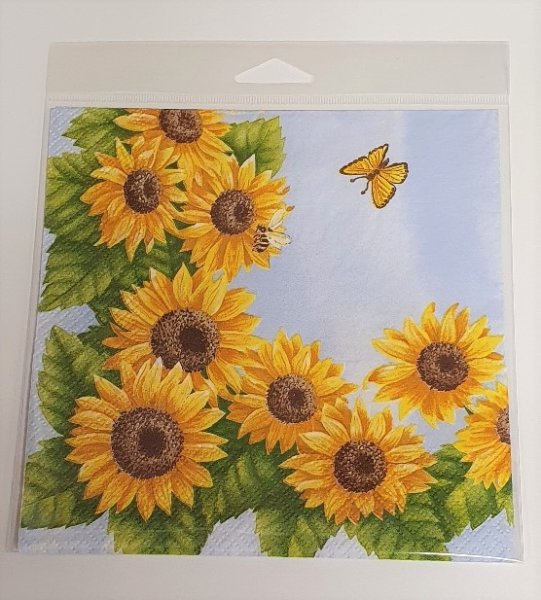 Serviette "Sonnenblumen" 1-er Set