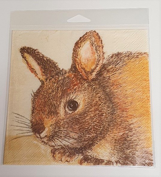 Serviette "Hase" 1-er Set