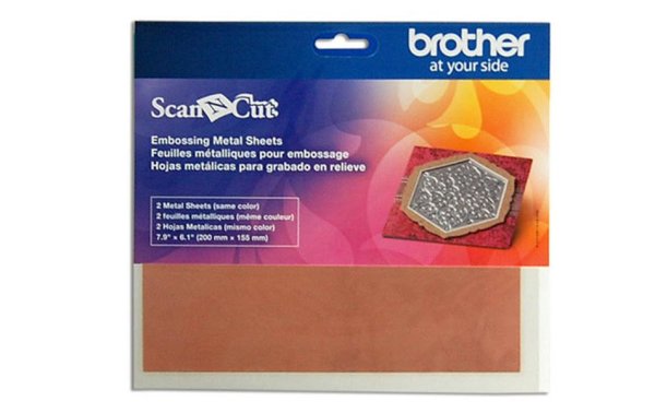 Brother Scanncut Metalblatt Messing