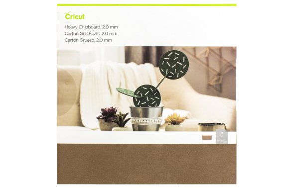 Cricut Dicke Spanplatte, 28x28cm, 2 mm, 5 Stk.
