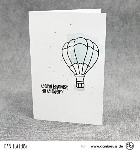 Klartext-Stempelset A6 "Luftpost"