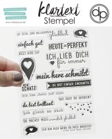 Klartext-Stempelset A6 Einfach gut