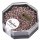 Premium-Rocailles, 2,2 mm ø, mit Silbereinzug, rosa chiffon, Dose 12g