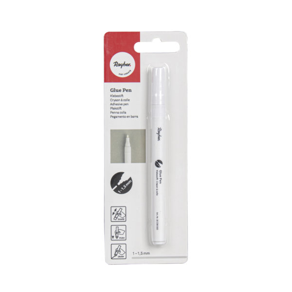 Glue Pen, 1-1,5mm Rundspitze, SB-Blister 1Stück