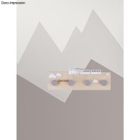 Holzmotiv Zug, FSC Mix Credit, 21,7x4,8cm, 6-teilig, SB-Btl 1Set, natur