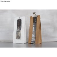 Papier-Blockbodenbeutel, 10x24x6cm, 80g/m², SB-Btl. 25Stück, kraft