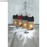 Papier-Blockbodenbeutel, 10x24x6cm, 80g/m², SB-Btl. 25Stück, kraft