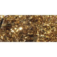 Papier-Dekogras metallic, Beutel 50g, gold