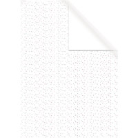 Geschenkpapier Weiss Kraft,FSC Mix Credit, 70x200cm, 1 seitig bedruckt, 70g/m2