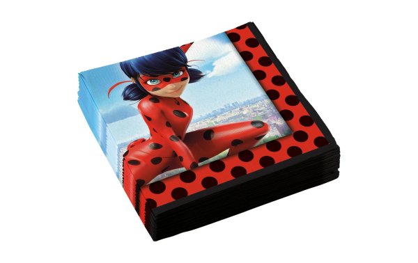 Amscan Servietten Ladybug Miraculous
