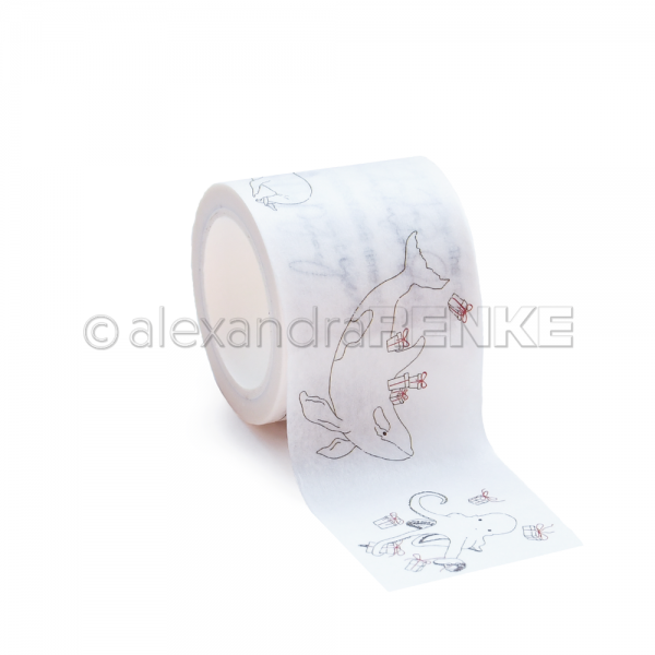 Washi Tape "Joy, Love, Peace", 40 mm x 10 m