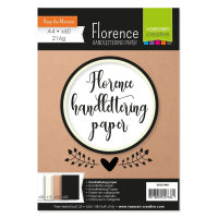 Handletteringpaper smooth A4 (gemischt weiss-braun-schwarz)