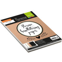 Handletteringpaper smooth A4 (gemischt weiss-braun-schwarz)