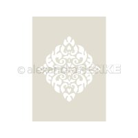 Schablone Rauten-Ornament