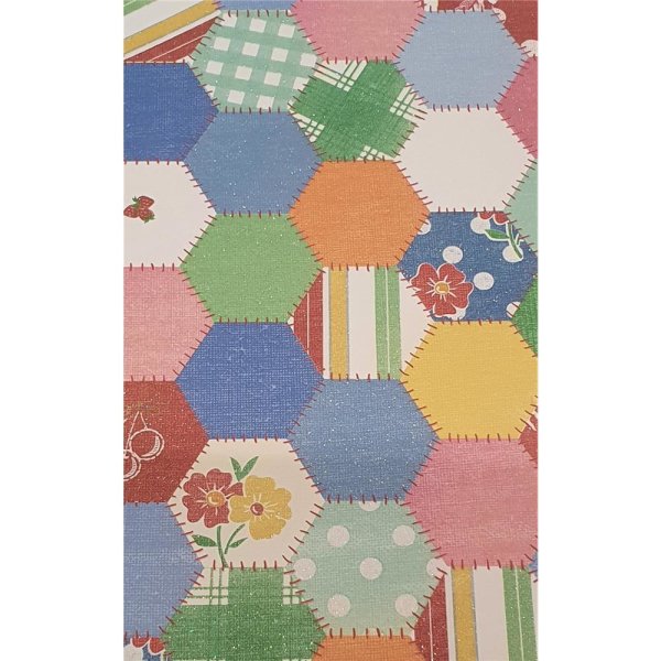 Scrapbookpapier Patchwork