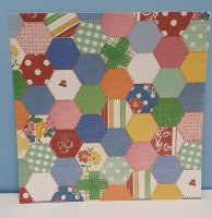 Scrapbookpapier Patchwork