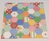 Scrapbookpapier Patchwork