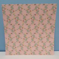 Scrapbookpapier Blumenranken
