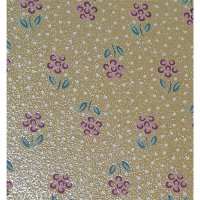 Scrapbookpapier Blumen (gelb)