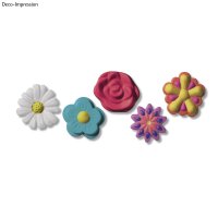 FIMO Silikon-Motivform Blumen 872522 5 Motive