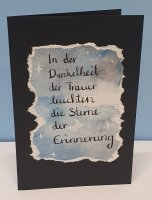 Karte ...leuchten die Sterne...