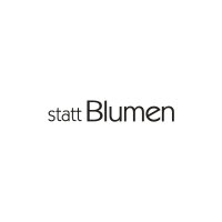 Statement-Stempel Statt Blumen, 1x5cm