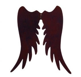 Metall Engelflügel rost