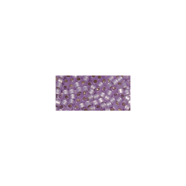Miyuki Delica-Rocailles, 1,6mm ø, perlglanz, Dose, violett hell, 6g