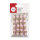 Röschen auf Schleife, 10mm ø, auf Karte, SB-Btl 20Stück, rosé