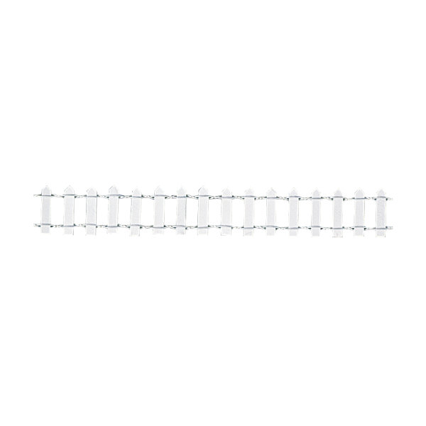 Gartenzaun, 30x3cm, SB-Btl 1Stück, weiss