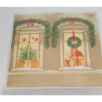 Serviette "Weihnachten im Haus" 1-er Set