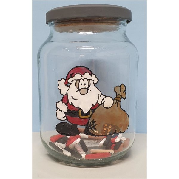 Würfelspiel-Glas Nikolaus