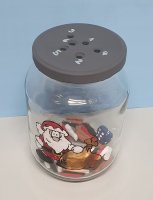 Würfelspiel-Glas Nikolaus