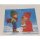 Serviette "Mädchen mit Puppe und Junge mit Geschenk" 1-er Set
