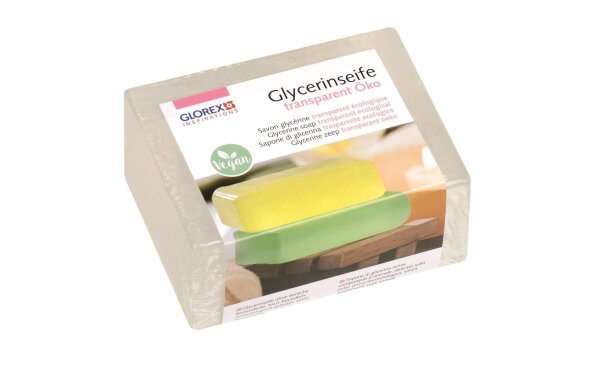 Glorex Glycerinseife Öko 500g, transparent